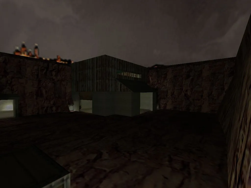 Карта de_nuke2 для CS 1.6: стратегические возможности и тактики — скриншот 8