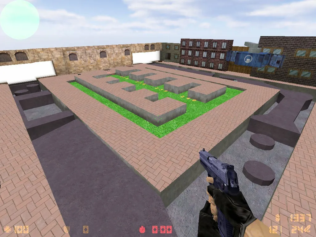 Скачать deathrun_play_nd — карта deathrun для CS 1.6: баланс, точки, .nav, оптимизация и запуск без риска - Скриншот