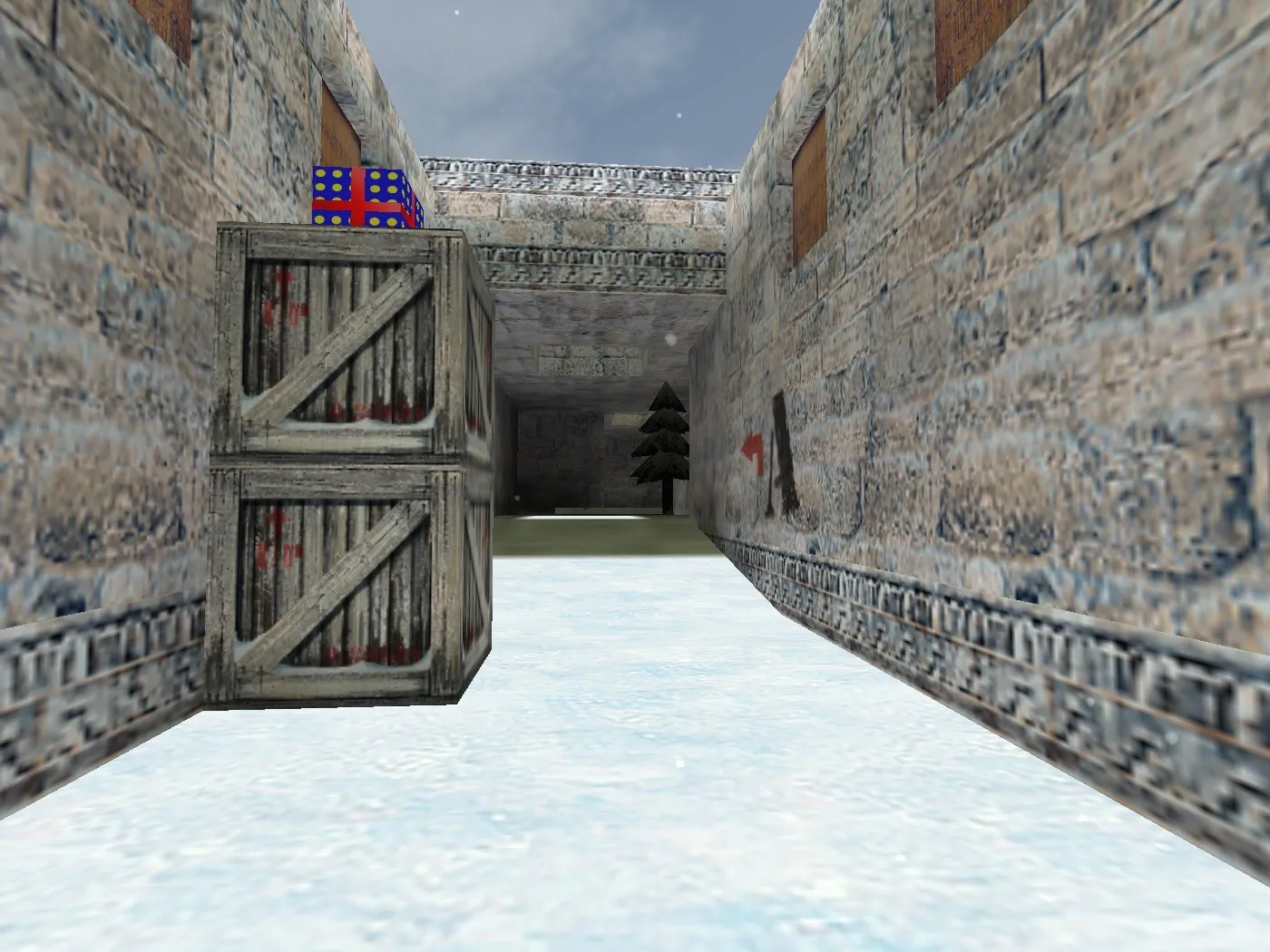 Скачать Карта de_seno_christmas для CS 1.6 – Тактический анализ и особенности - Скриншот