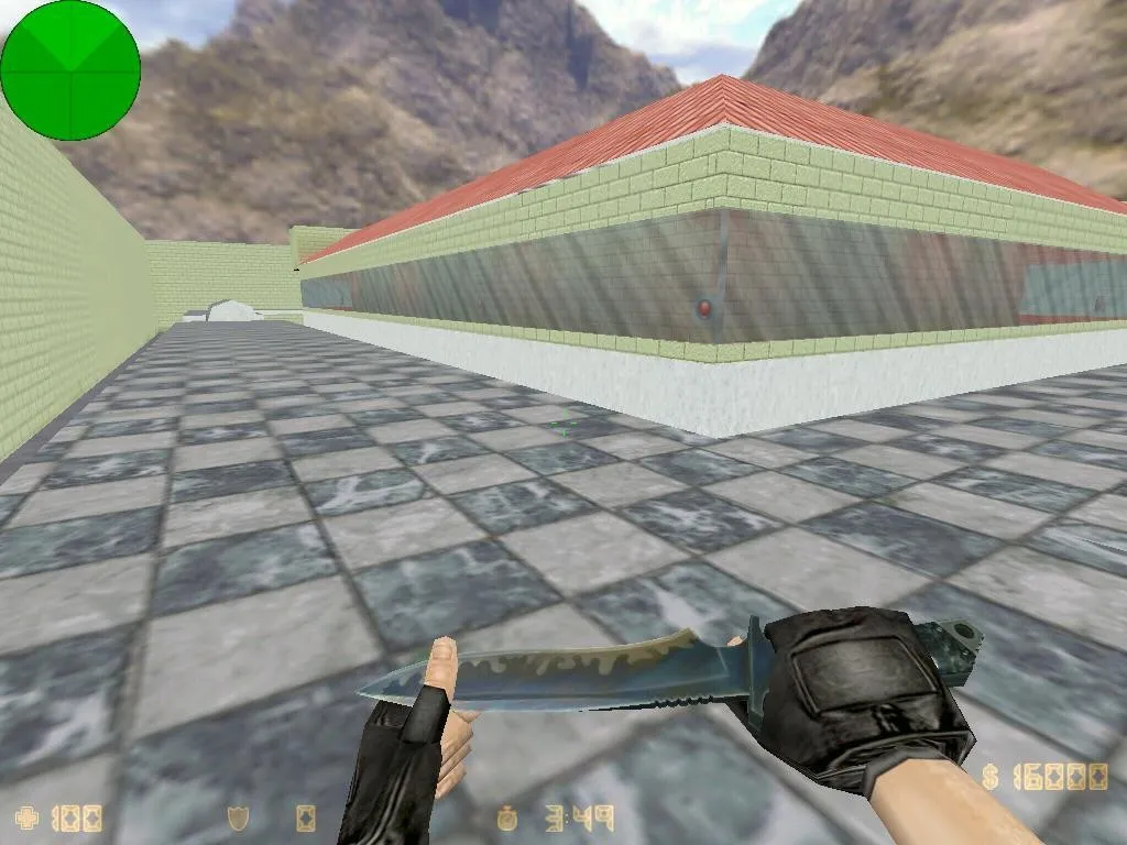 Скачать deathrun_easy_v2 для CS 1.6: карта для тренировки, тайминги, точки и боты, сборка без сюрпризов - Скриншот