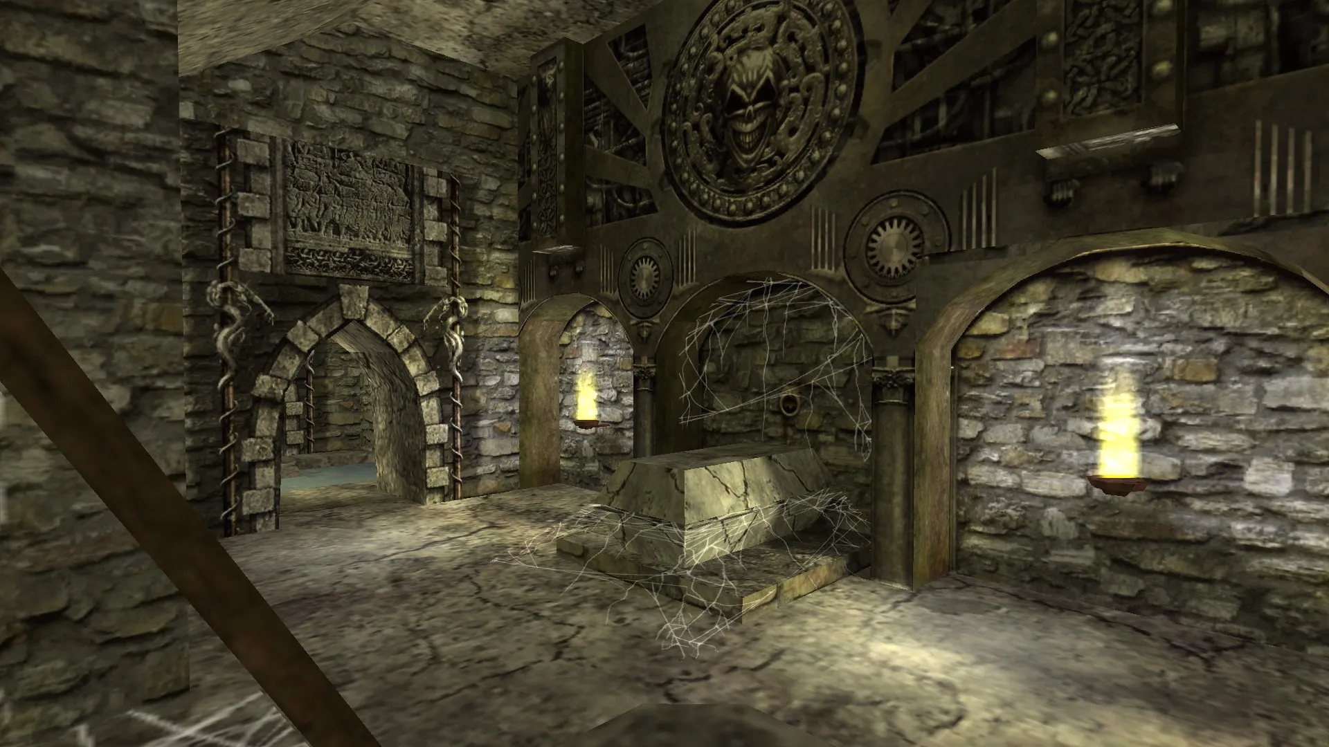 Скачать Карта de_skaarj_ash для Counter-Strike 1.6: Тактический анализ и особенности - Скриншот