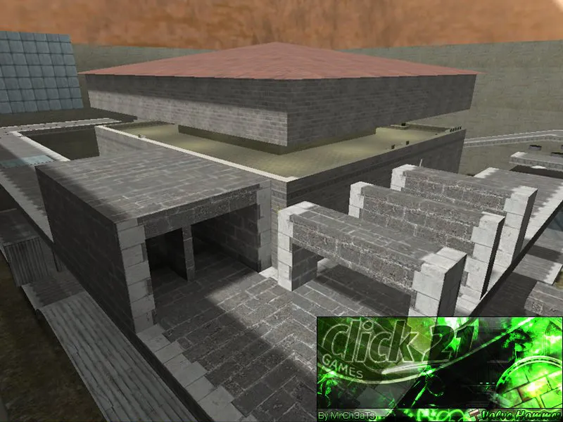 Скачать deathrun_letsgo2_click21 для CS 1.6: тактики за терр, CT и контроль спавна - Скриншот