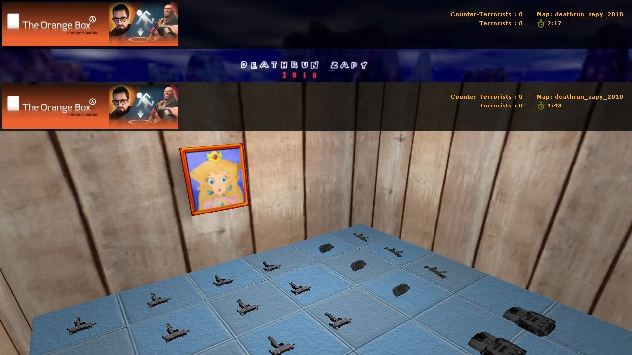 deathrun_zapy_2010 для CS 1.6: техничный обзор карты, точки, .nav и оптимизация — скриншот 6