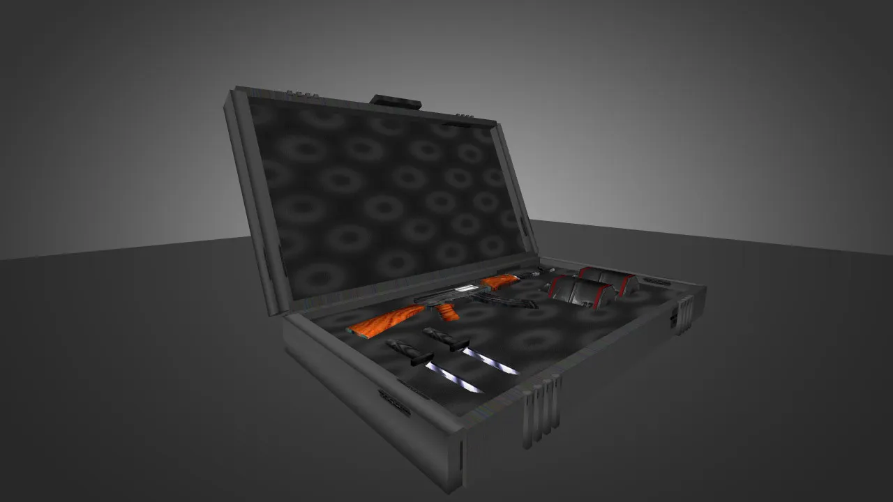 Скачать Модель «Weapon Case» для CS 1.6 - Идеальная добавка для вашего арсенала - Скриншот