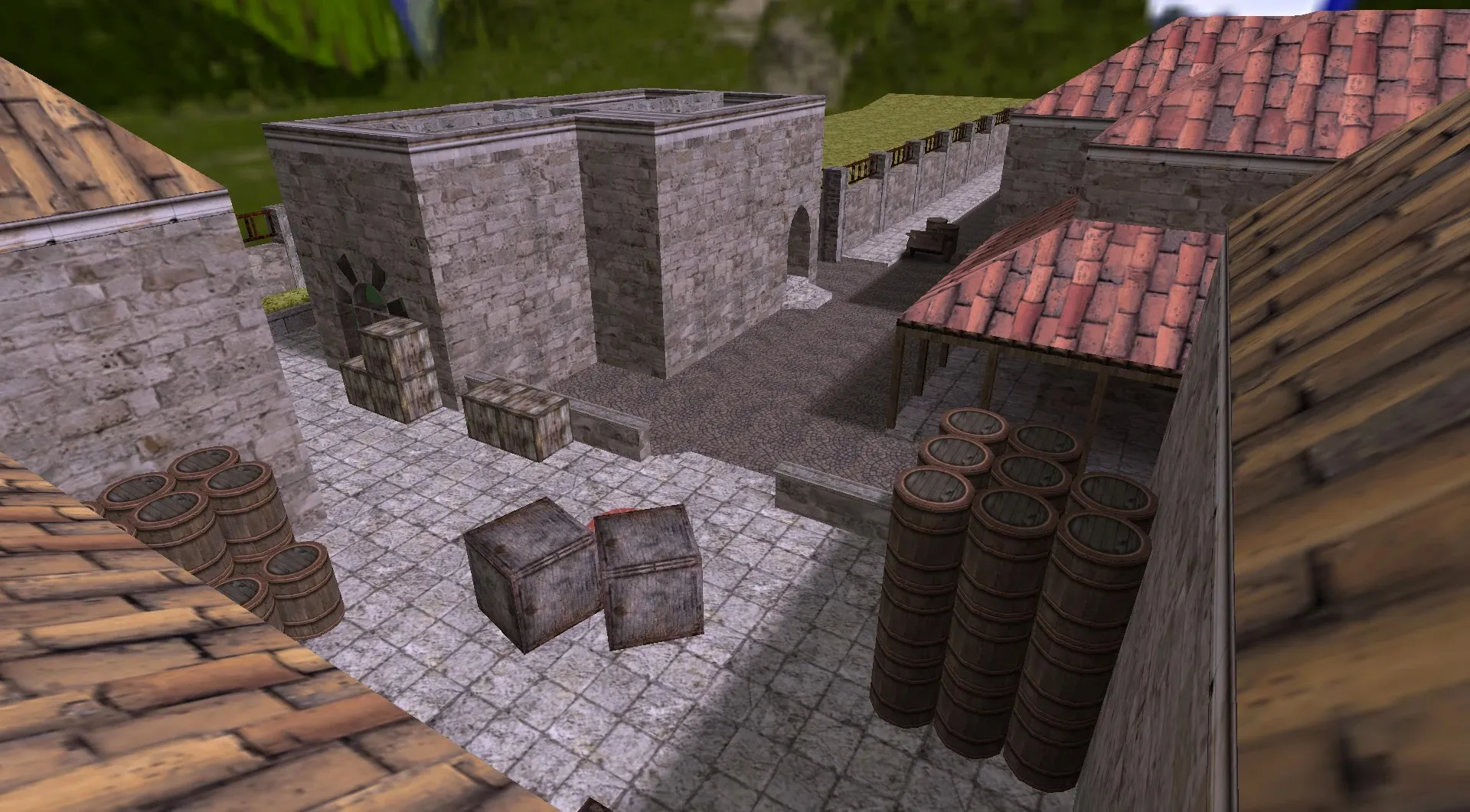 Карта de_inferno_2020 для Counter-Strike 1.6: подробный обзор — скриншот 12