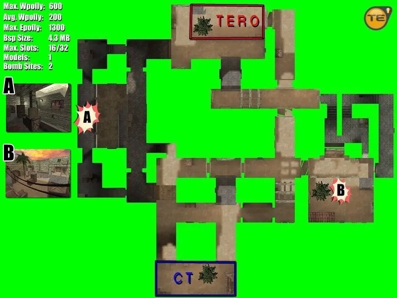 Карта de_jaylah для CS 1.6: Тактика и анализ — скриншот 6
