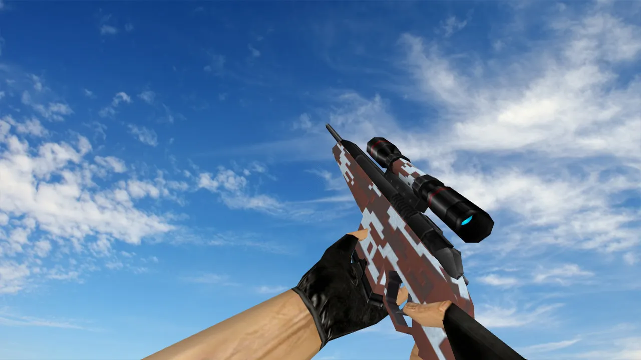 Скачать Модель «Scout Camo» для CS 1.6 - Обзор и особенности - Скриншот