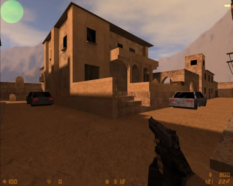 Карта de_morgenland для CS 1.6 - Тактическое сражение на востоке — скриншот 6