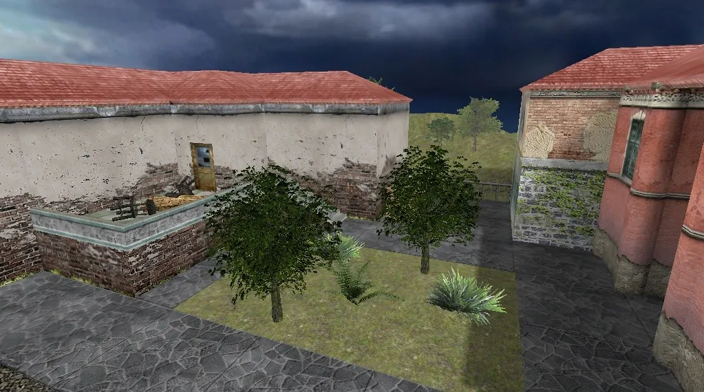 Скачать Карта de_toscana для Counter-Strike 1.6: тактика и детали - Скриншот