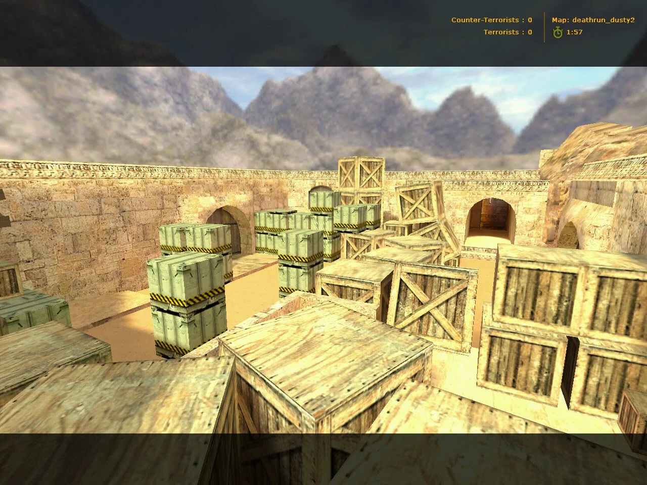 Скачать deathrun_dusty2 для CS 1.6: тактики, точки, .nav и оптимизация карт - Скриншот