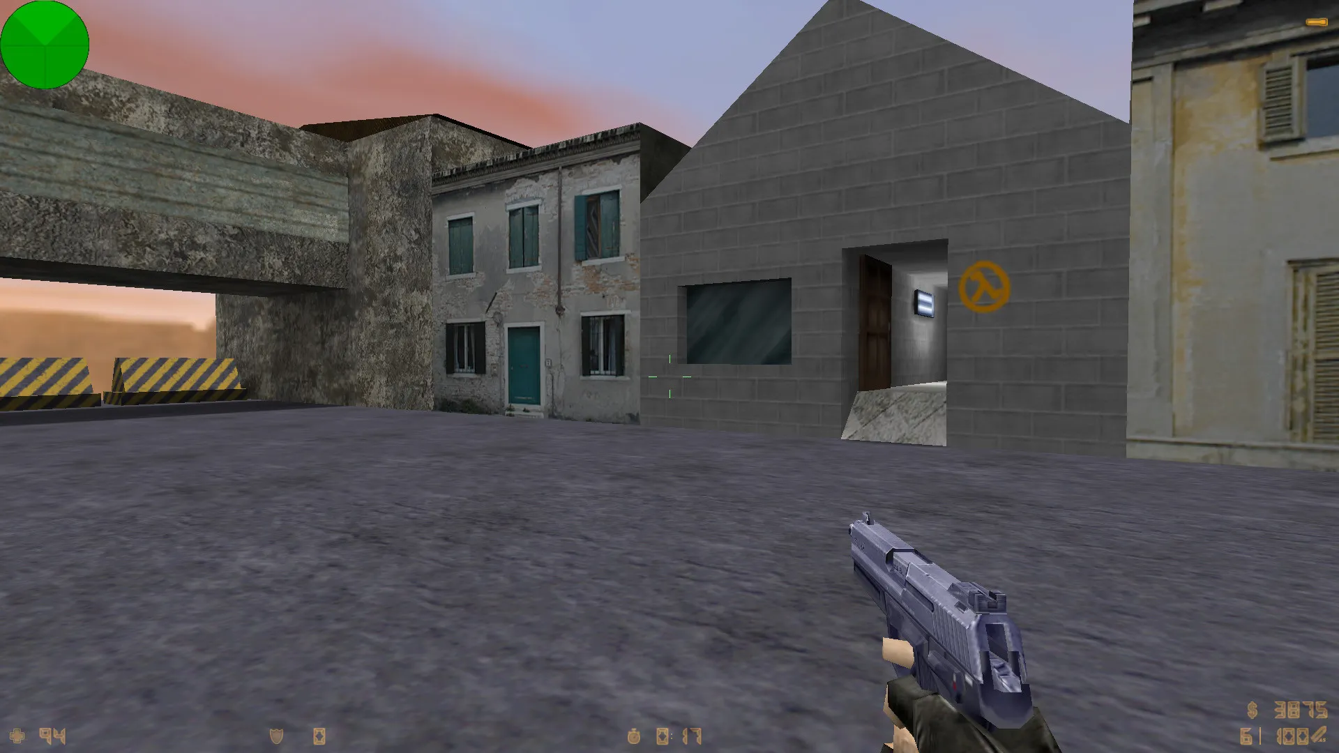 de_dissolve для CS 1.6: обзор карты, точки, тактика CT/T, боты .nav и настройка под FPS — скриншот 6