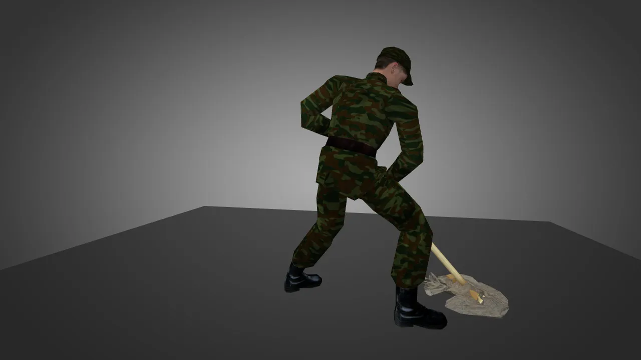 Скачать Модель «Russian Soldier» для CS 1.6 - Уникальный скин для игроков - Скриншот