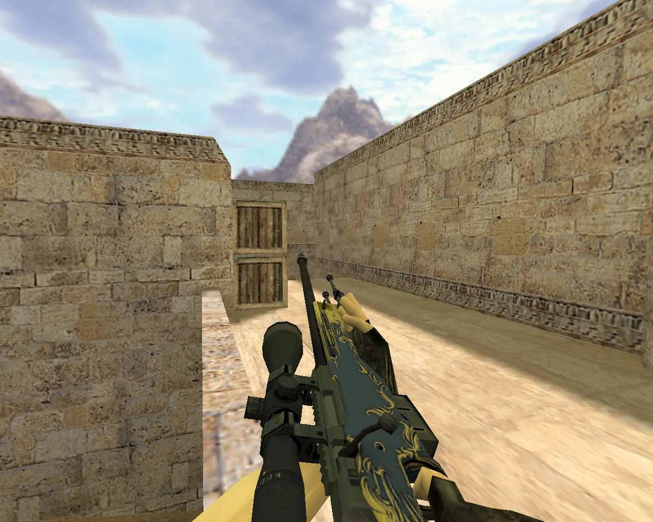 Скачать Модель «AWP Боец» для CS 1.6 – уникальная сборка для геймеров - Скриншот