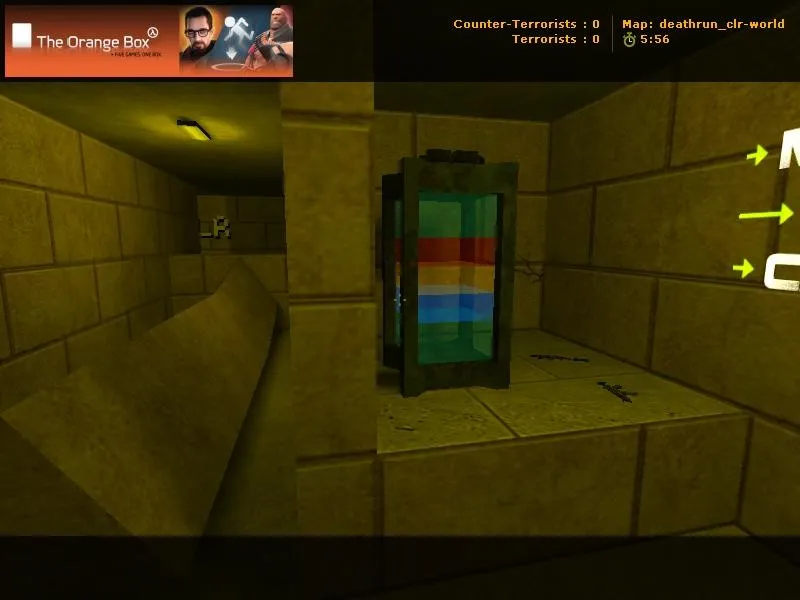 deathrun_clr-world — карта deathrun для CS 1.6: точки, раунды, .nav и оптимизация — скриншот 6