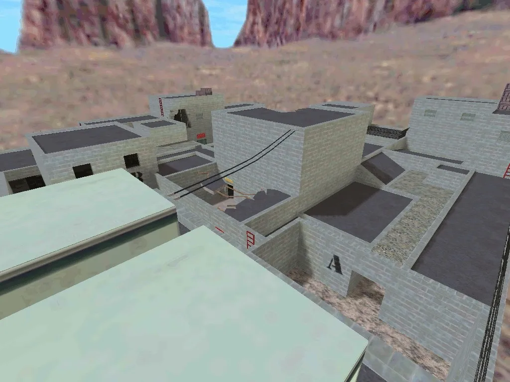 Скачать Карта de_war для CS 1.6: тактика и особенности - Скриншот