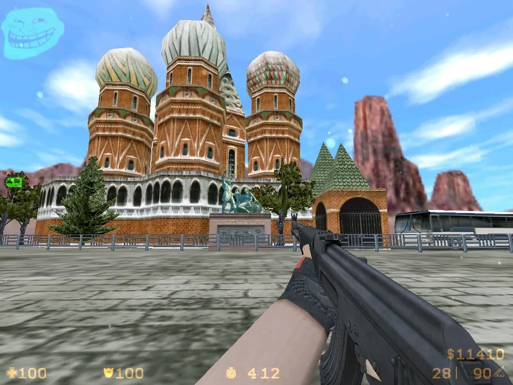 Скачать Карта «de_redsquare» для CS 1.6: детали, тактики и оптимизация - Скриншот