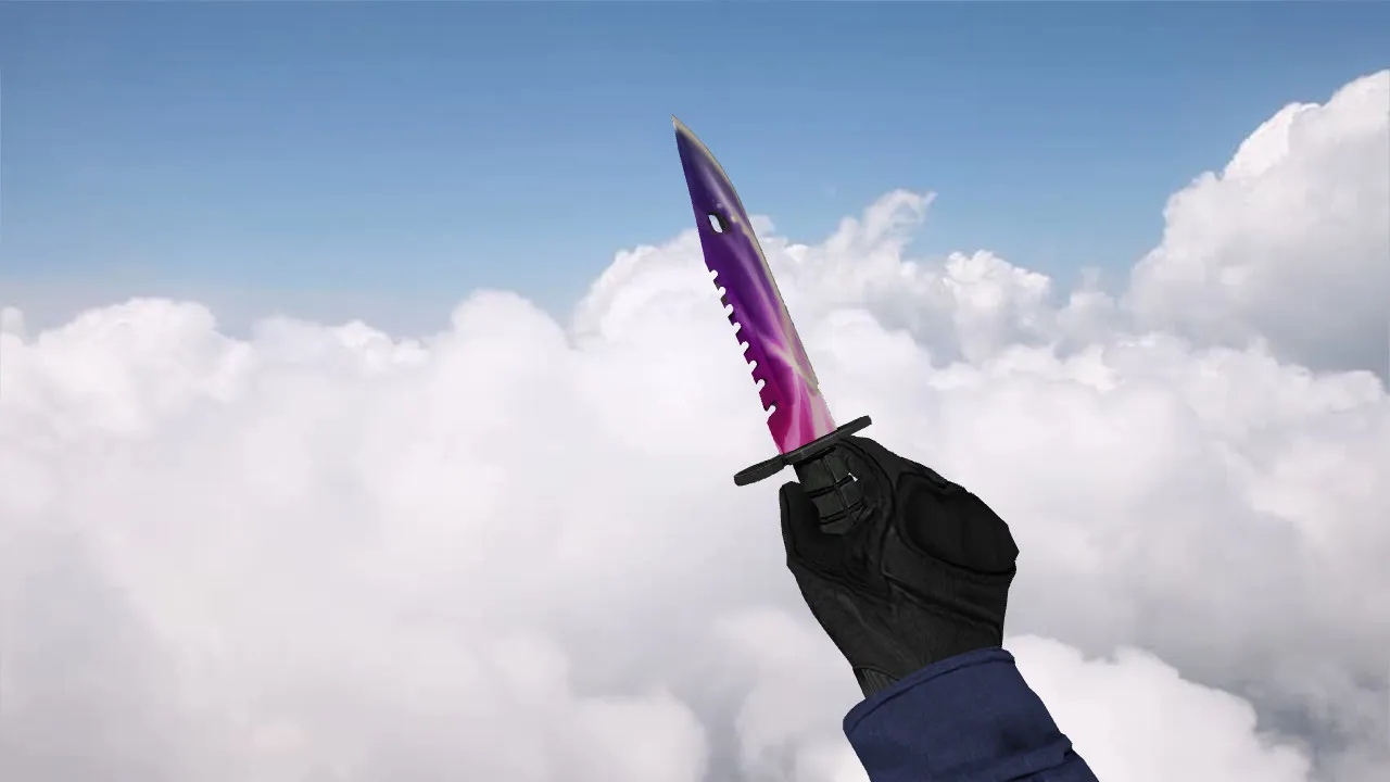 Скачать Модель Bayonet M9 Spectrum для CS 1.6: v_ w_ p_ файлы, звуки, анимация осмотра и качество текстур - Скриншот