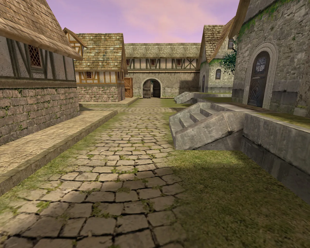 Скачать de_colonial для CS 1.6: точки, баланс сторон и оптимизация карты - Скриншот