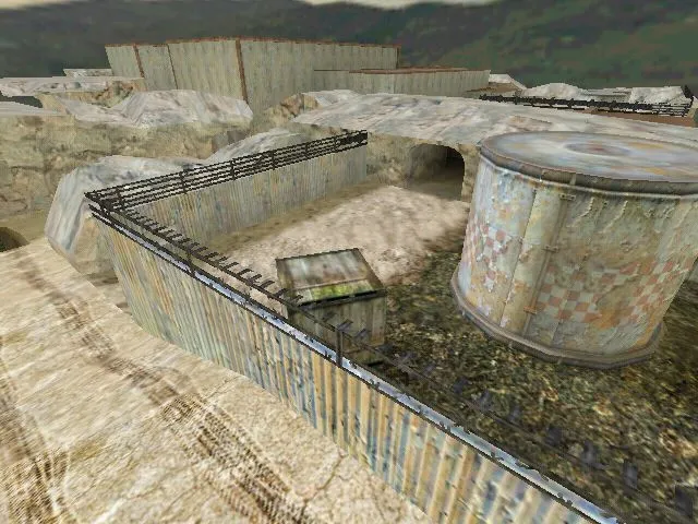 Скачать de_dust2_episode_2 карта для CS 1.6: точки, раунды, .nav, оптимизация wpoly/epoly - Скриншот