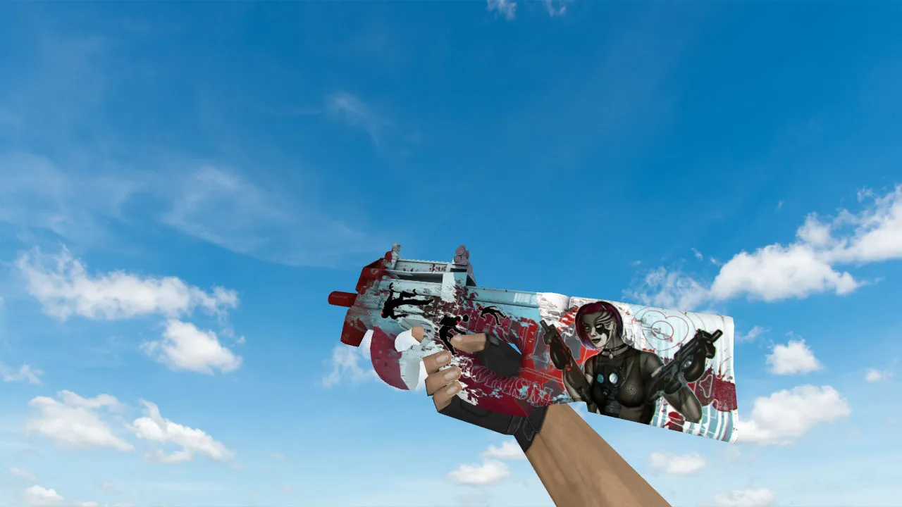 Скачать Модель P90 Silhouette для CS 1.6 - Обновите свой арсенал - Скриншот