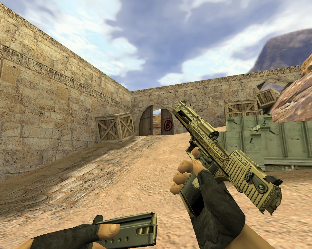 Скачать Модель «Deagle Картель» для CS 1.6 - Оружие с уникальным дизайном - Скриншот