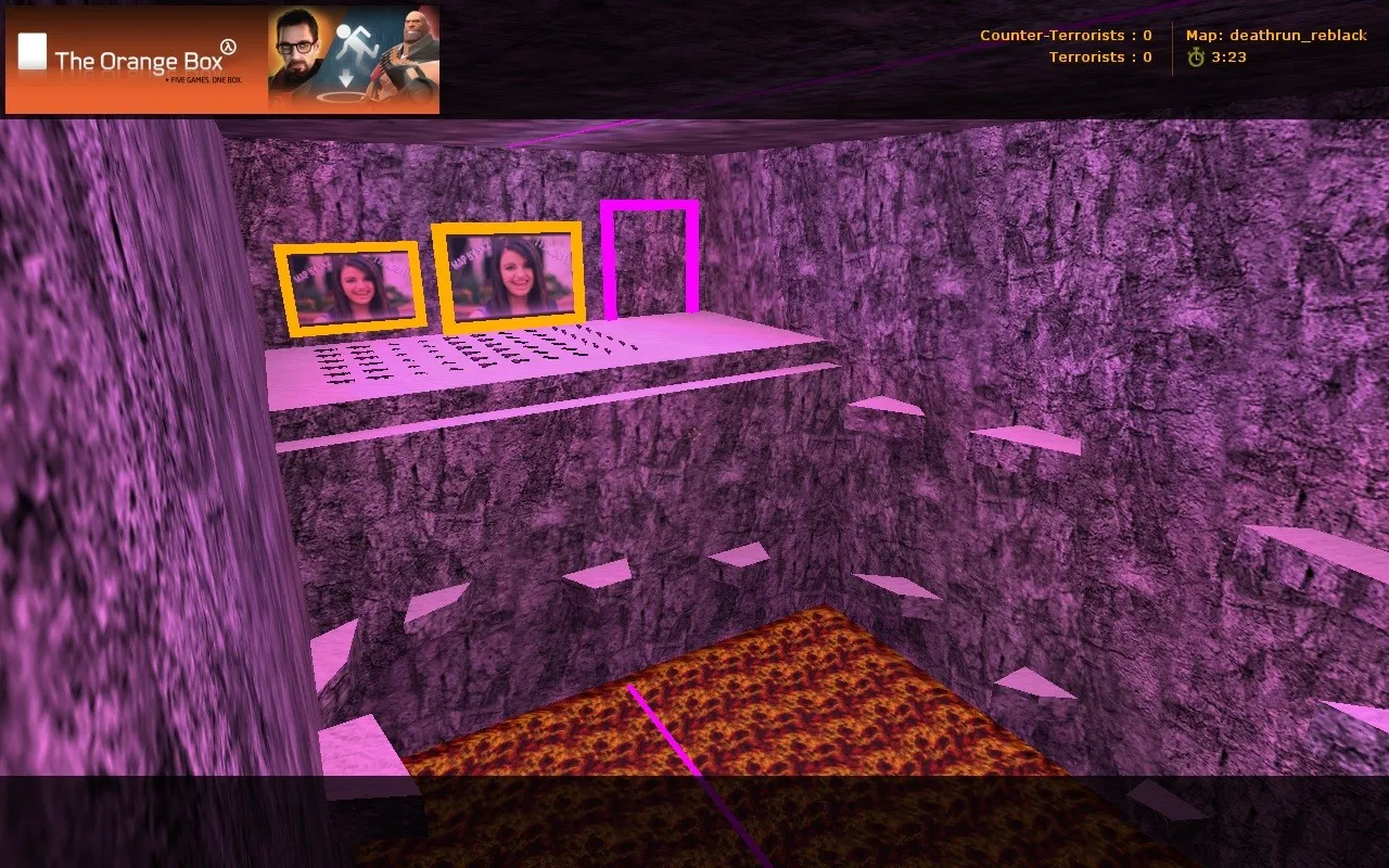 Скачать deathrun_reblack для CS 1.6 — карта deathrun, точки, оптимизация, .nav и баланс сторон - Скриншот