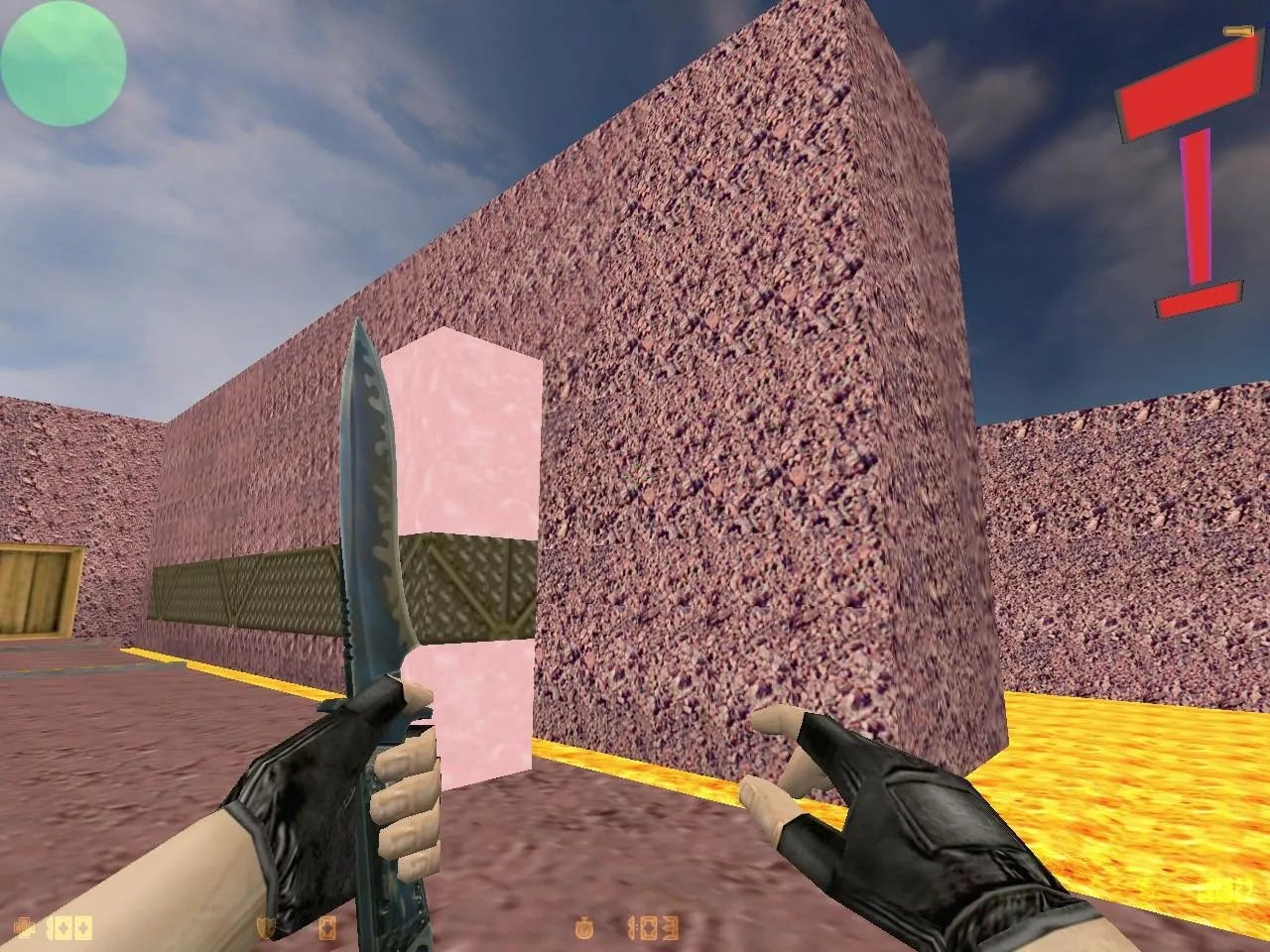 Скачать deathrun_hot_day_fix — карта Deathrun для CS 1.6: точки, .nav, оптимизация и настройка - Скриншот