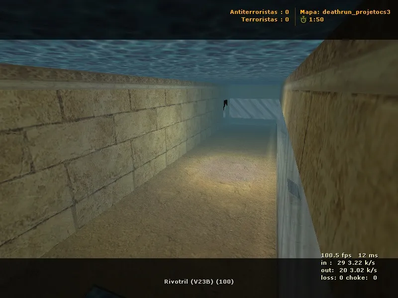 Скачать deathrun_projetocs3 для CS 1.6: карта deathrun, точки, баланс сторон, .nav для ботов и оптимизация - Скриншот