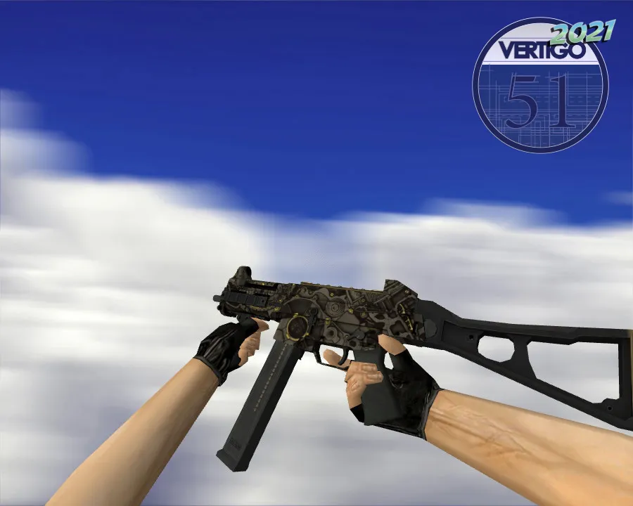 Скачать UMP-45 | Механизм для CS 1.6 - Скин из коллекции Vertigo 2021 - Скриншот