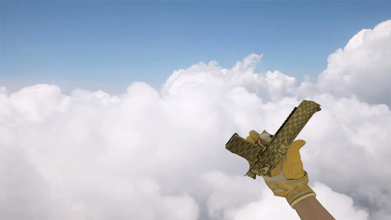 Скачать Модель «Deagle Золотой карп» для CS 1.6 – качественная замена - Скриншот