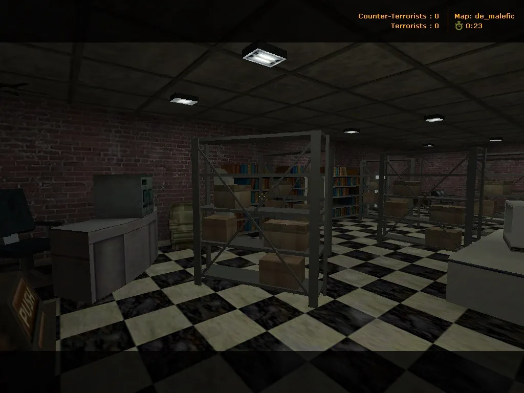 Карта de_malefic для CS 1.6: тактика, особенности и детали — скриншот 14