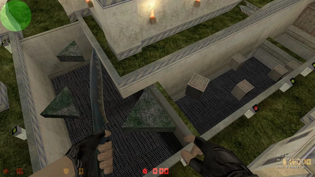 Скачать deathrun_dust_click21 для CS 1.6 — карта deathrun, точки, тактика и настройка сервера - Скриншот