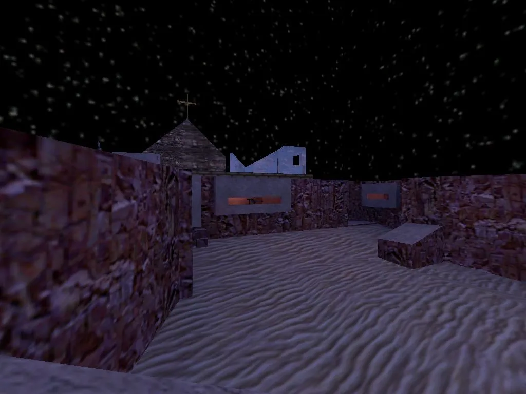 Скачать de_beach карта для CS 1.6: точки, маршруты, оптимизация и навигация ботов - Скриншот