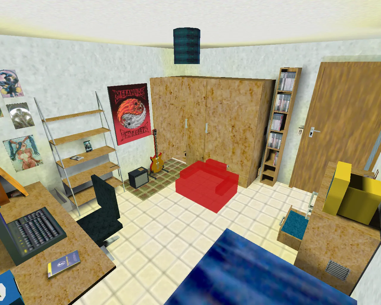 Скачать Карта de_rats_zeusroom для CS 1.6 - Тактическое преимущество - Скриншот