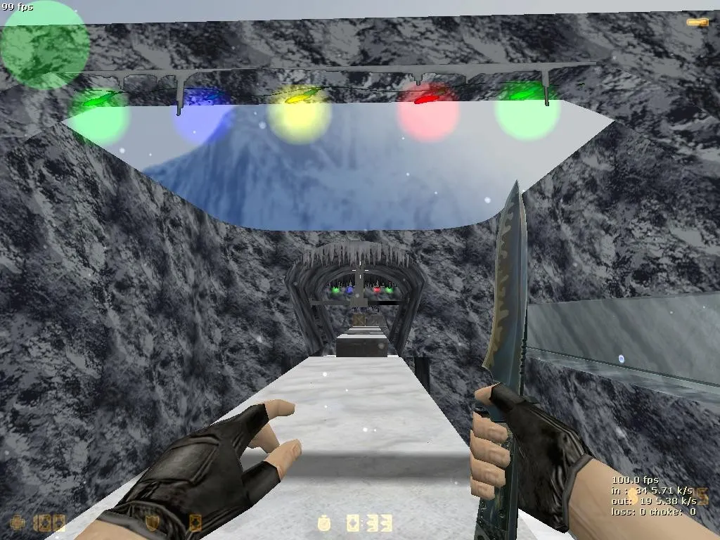 deathrun_dec_winter2 для CS 1.6: карта, точки, маршруты и .nav для ботов — скриншот 3