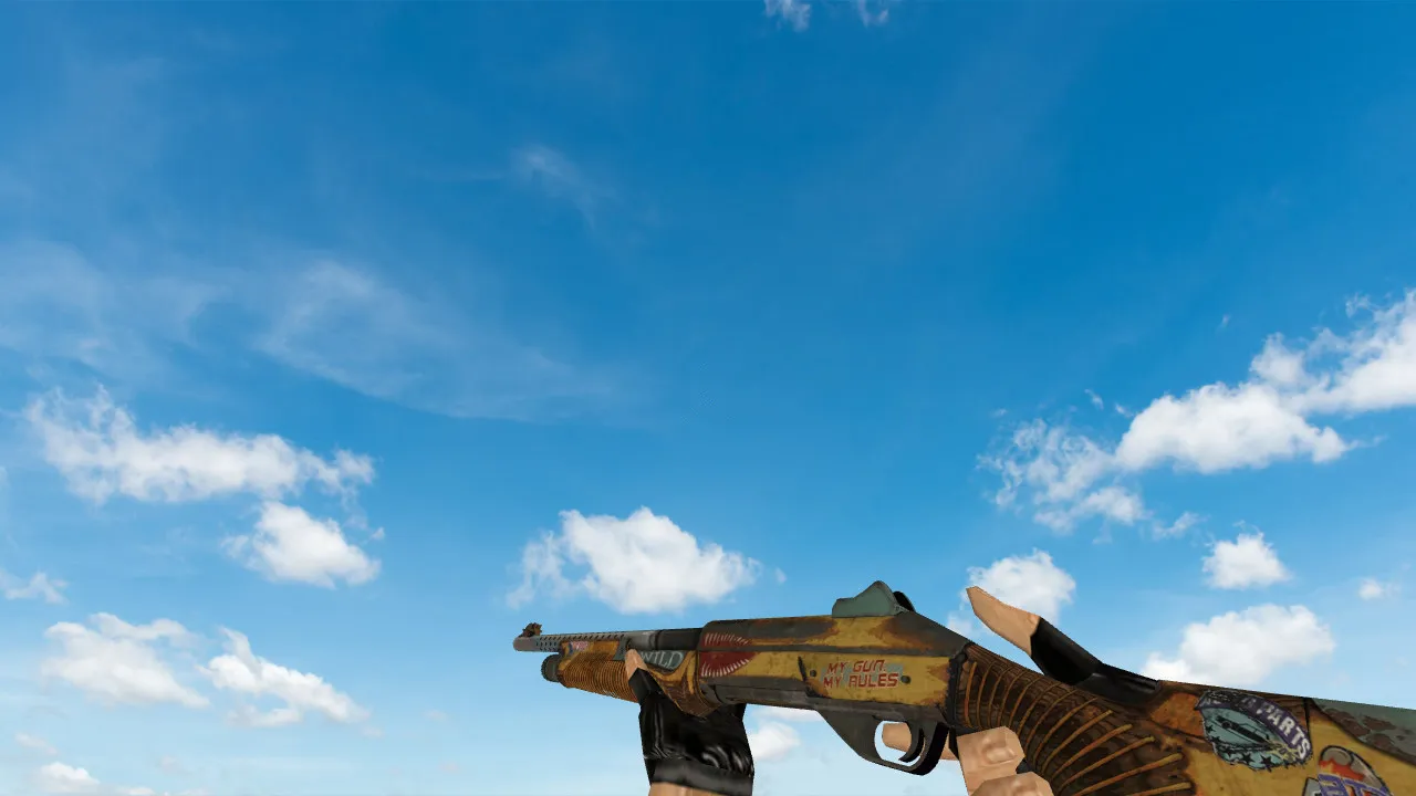 Скачать Модель Nova «Дикая шестёрка» для CS 1.6: Идеальный выбор для охоты - Скриншот