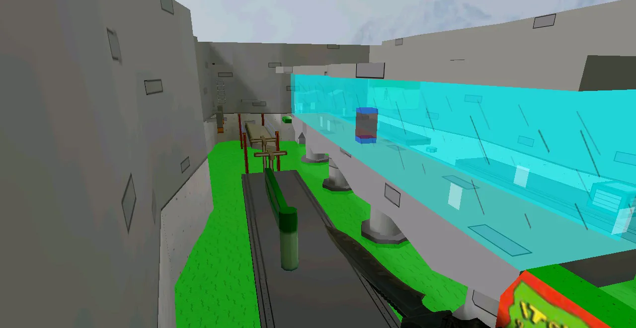 deathrun_cartoon для CS 1.6: deathrun карта, точки, .nav, баланс сторон и запуск без подмен — скриншот 3
