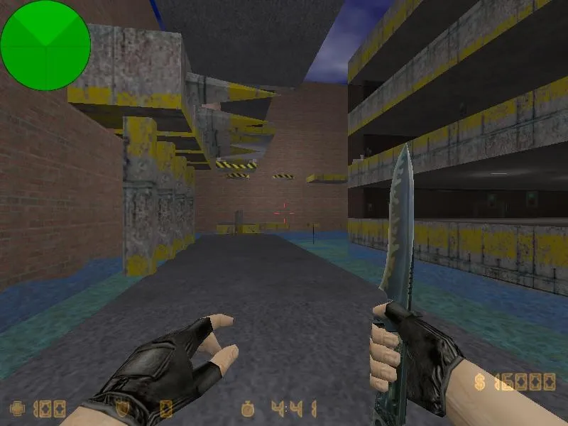 Скачать deathrun_form для CS 1.6: карта deathrun с точками, ловушками и поддержкой ботов - Скриншот