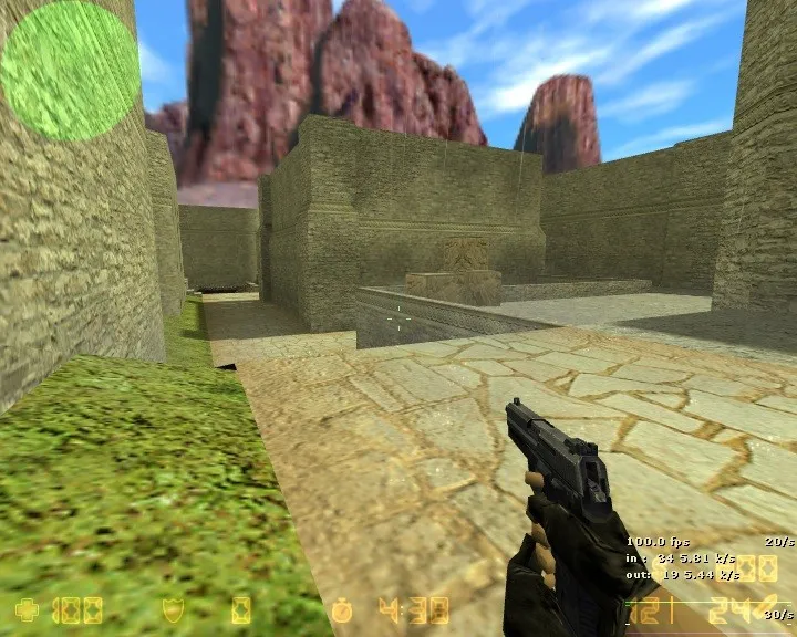 Скачать Карта de_aztecydust2 для CS 1.6: тактика за T и CT, точки контроля, .nav и оптимизация wpoly/epoly - Скриншот