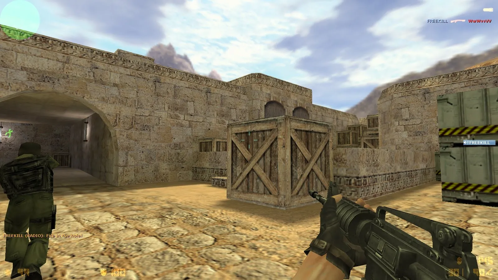 Скачать Карта de_dust_dust2 для CS 1.6: баланс сторон, точки, тактика, .nav и оптимизация wpoly/epoly - Скриншот