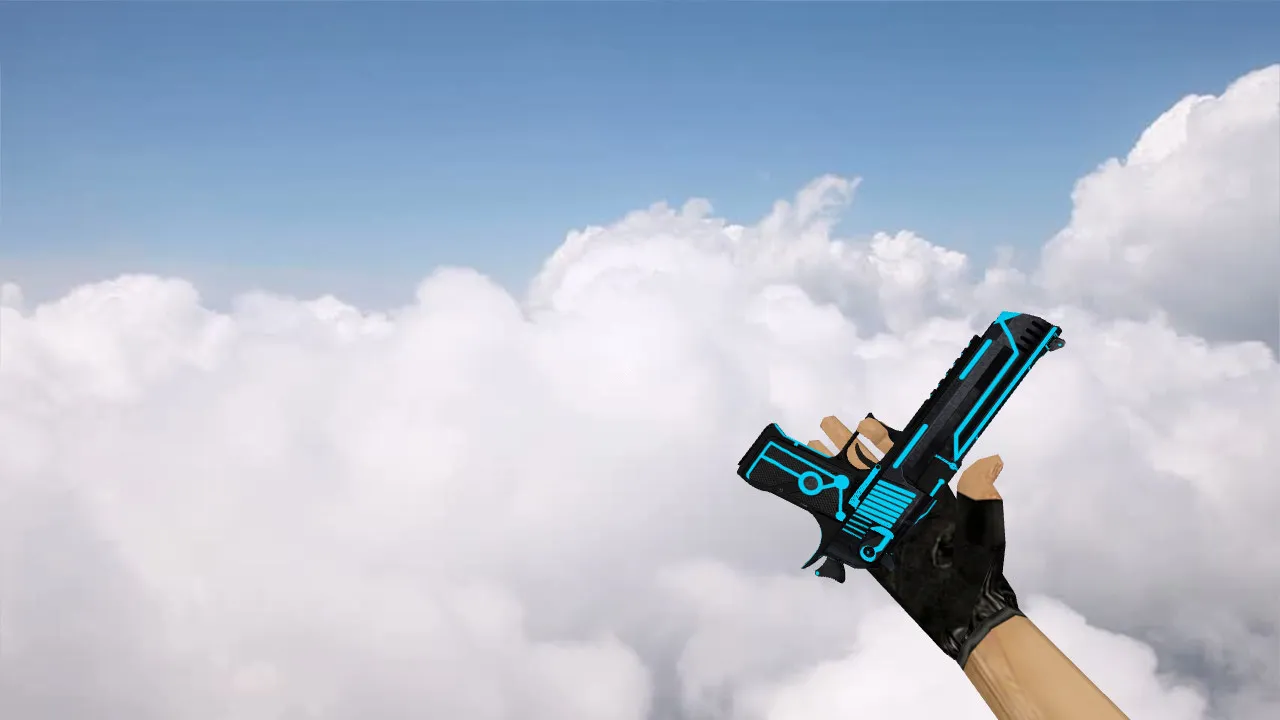 Скачать Модель «Deagle Plasmax» для CS 1.6 - Оружие с уникальным дизайном - Скриншот