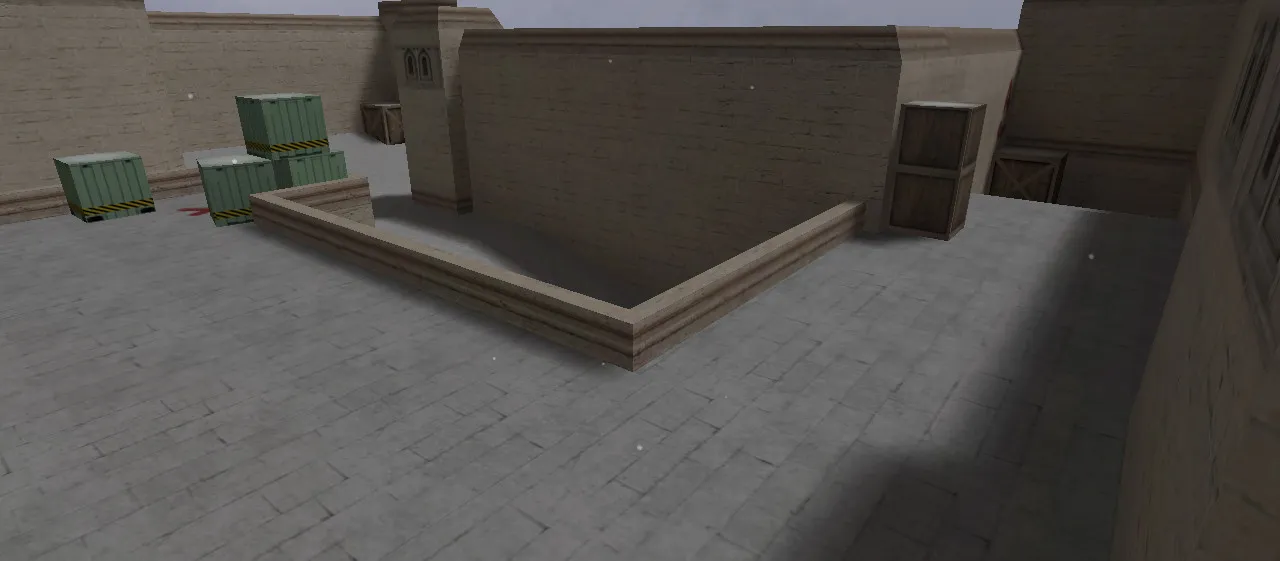 Скачать de_dust2_long_winter_csco — зимний DE Dust2 для CS 1.6: точки, раунды, боты (.nav) и оптимизация wpoly/epoly - Скриншот