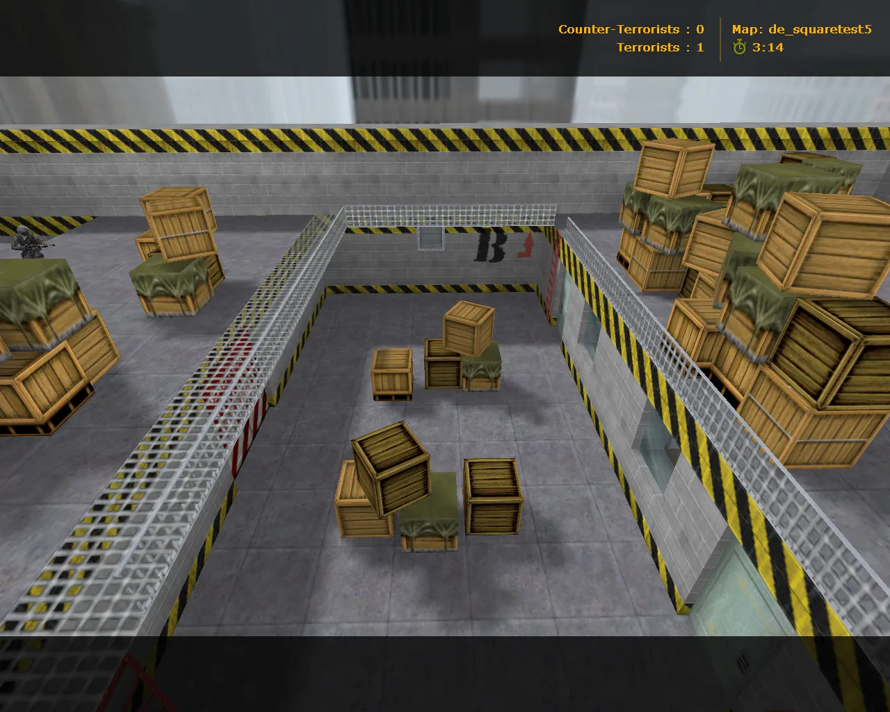Карта de_squaretest5 для Counter-Strike 1.6: тактика и особенности — скриншот 6