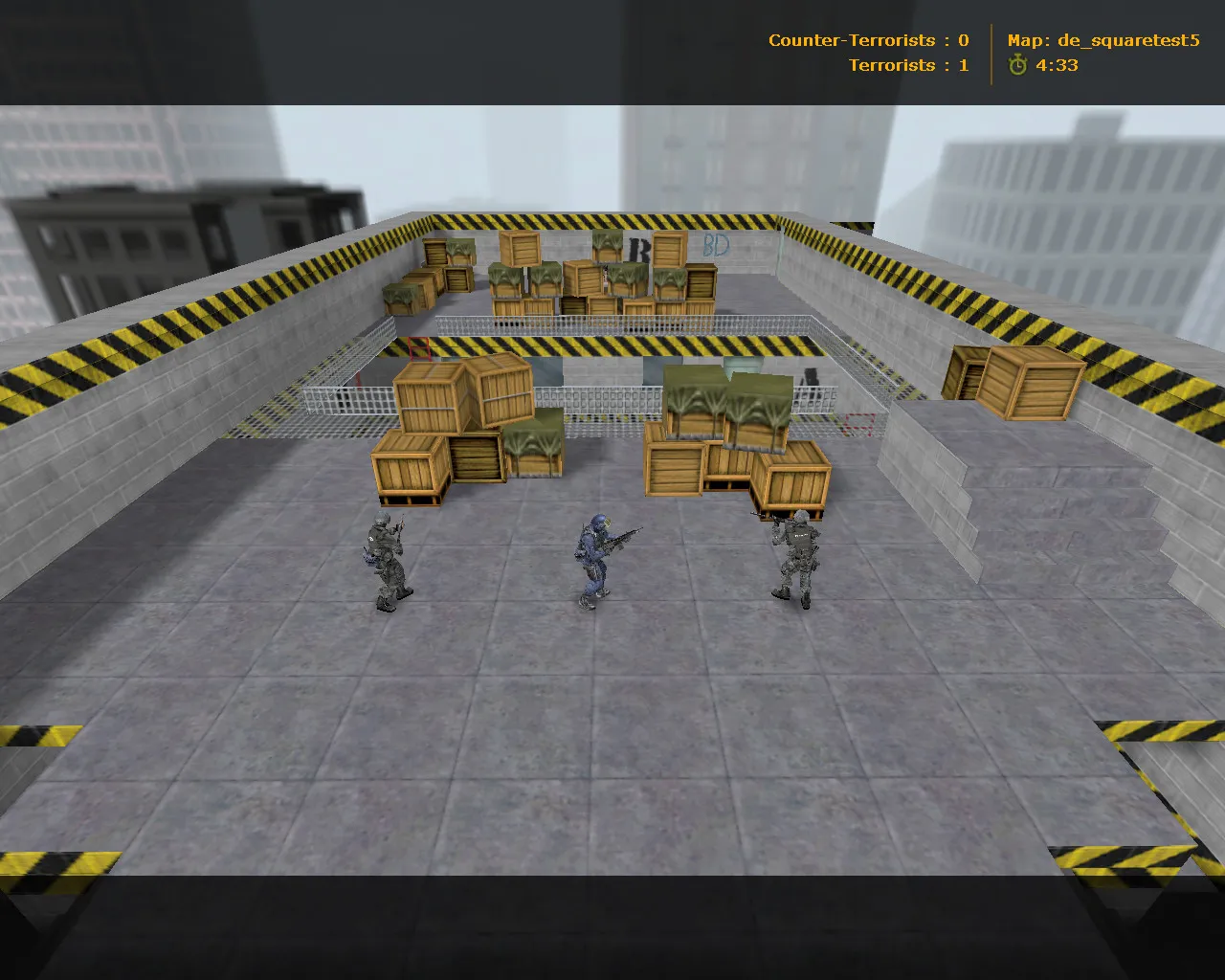 Карта de_squaretest5 для Counter-Strike 1.6: тактика и особенности — скриншот 8