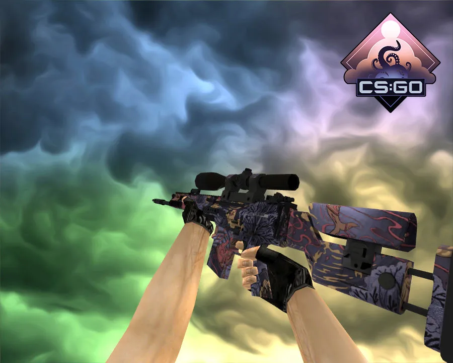 Скачать SCAR-20 | Экзорцыпа (Poultrygeist) для CS 1.6 - Модели оружия - Скриншот
