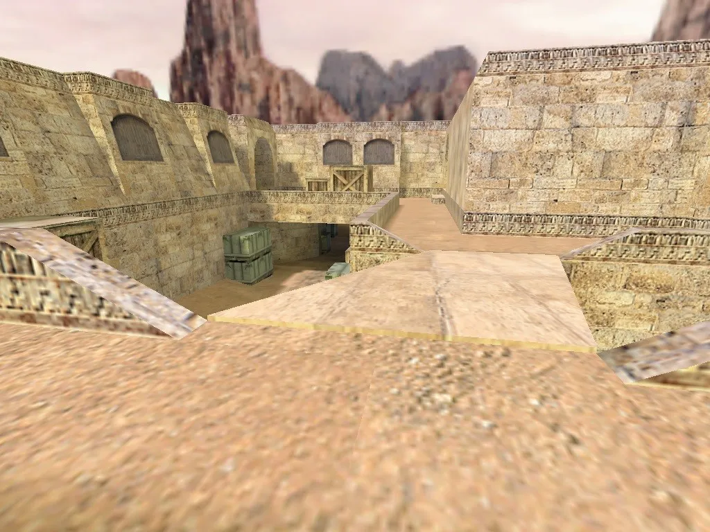 Скачать de_dust_csgo карта для CS 1.6: точки, баланс сторон, оптимизация и .nav для ботов - Скриншот
