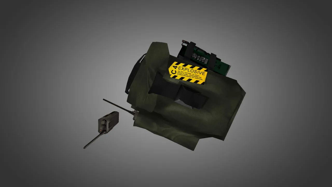 Скачать Модель v_ BackPack Partial reskin and hack для CS 1.6: p_ и w_ файлы, звуки, анимации осмотра - Скриншот