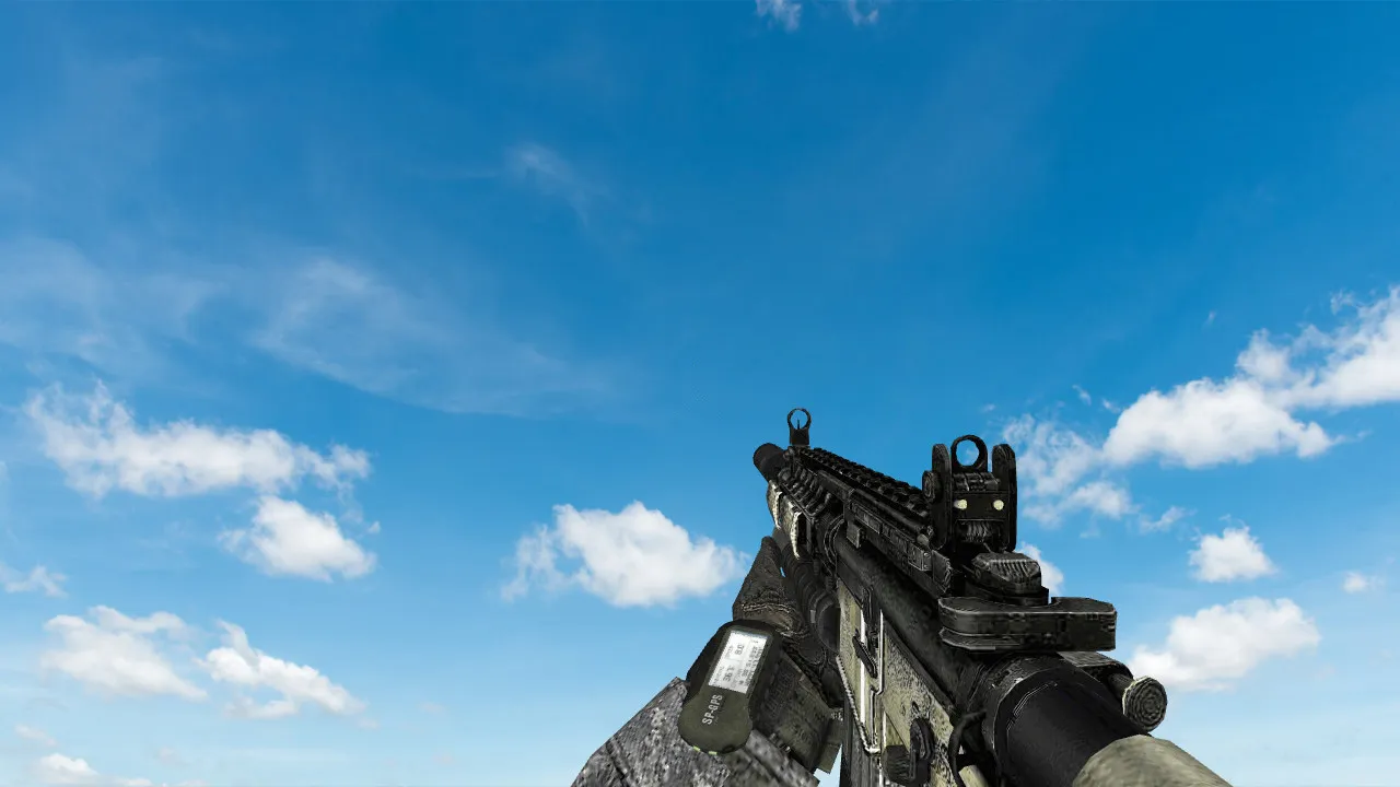 Пак моделей оружия «CoD MW3 Pack» для CS 1.6: v_, p_, w_ модели, звуки, анимация осмотра и текстуры — скриншот 15