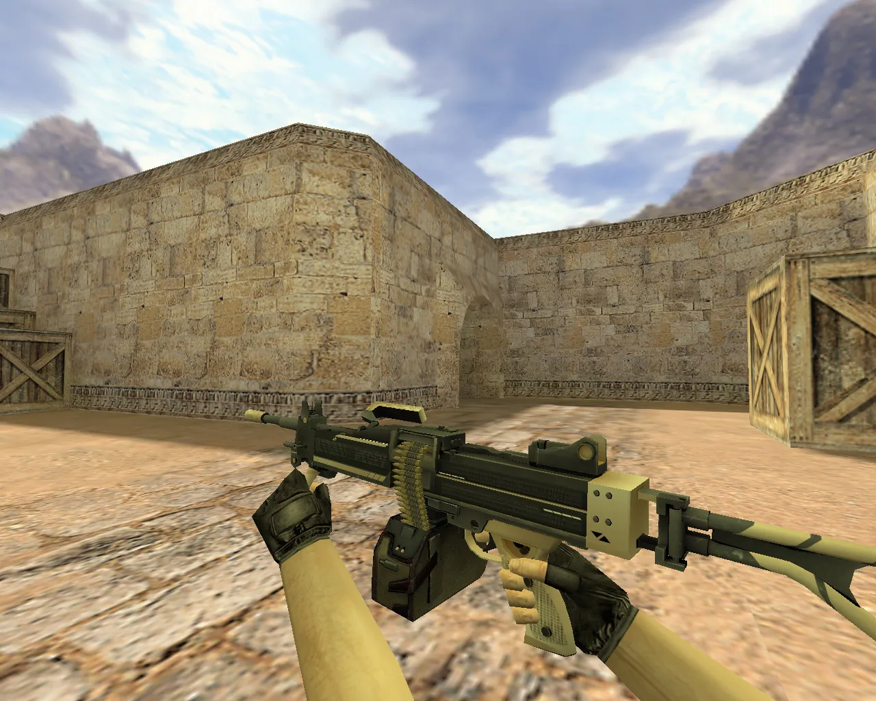 Скачать Модель «Negev Пустынная атака» для CS 1.6 - Скриншот