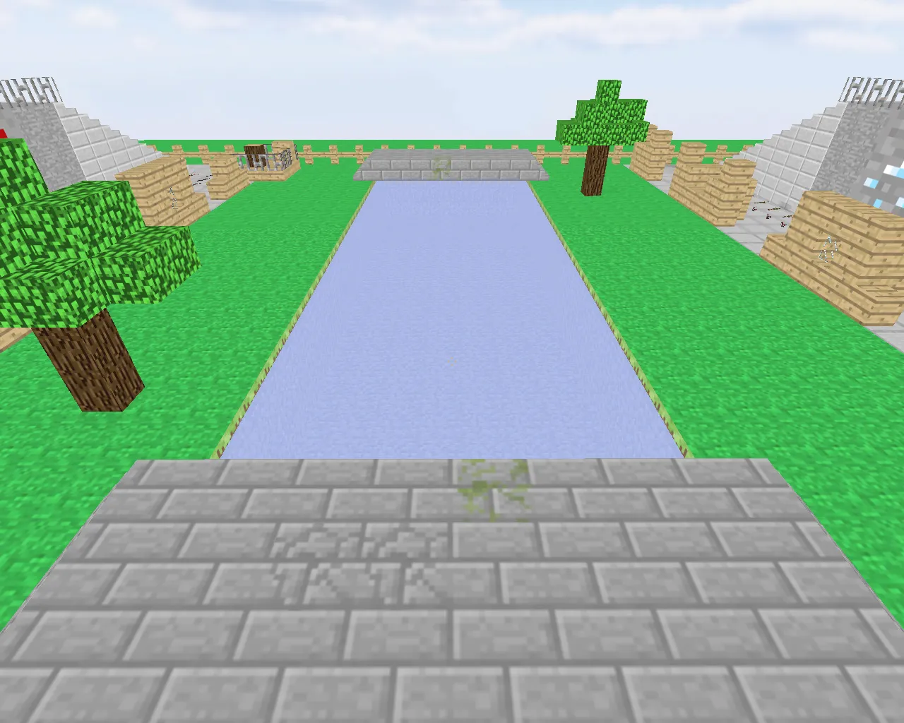 Скачать aim_minecraft_by_pd311 для CS 1.6: AIM карта, точки, боты и настройки для стабильной тренировки - Скриншот